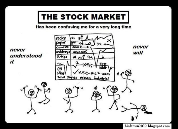 Stock Market cartoon